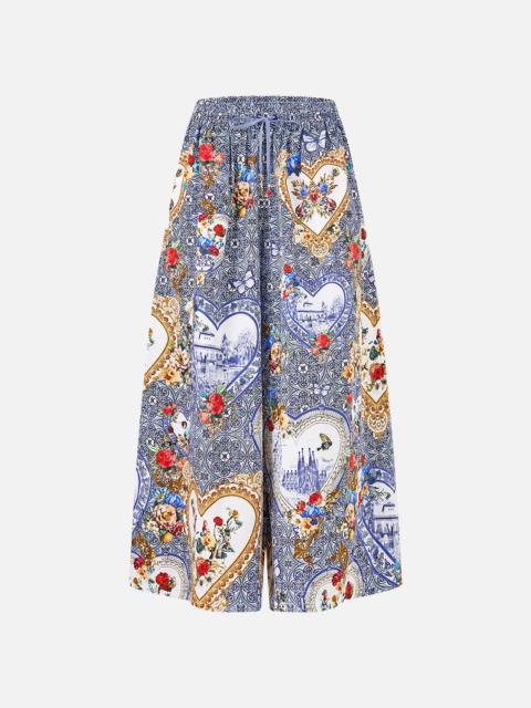 CAMILLA WIDE LEG ELASTIC WAIST PANT