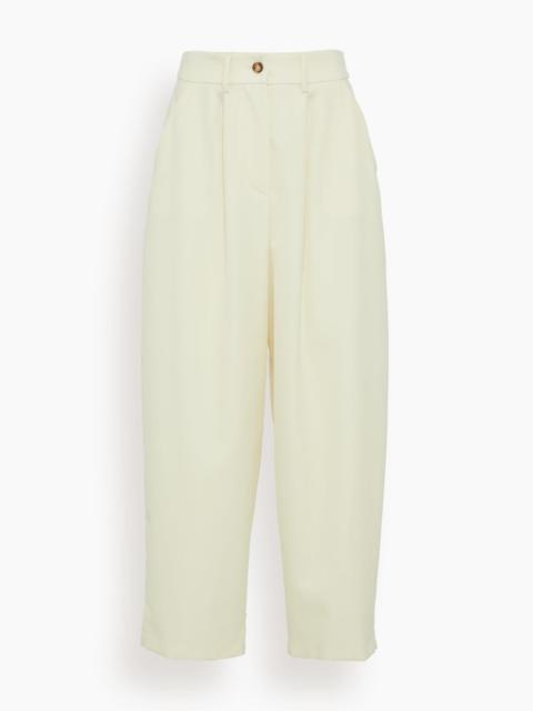 LA COLLECTION Nagi Trousers in Off White