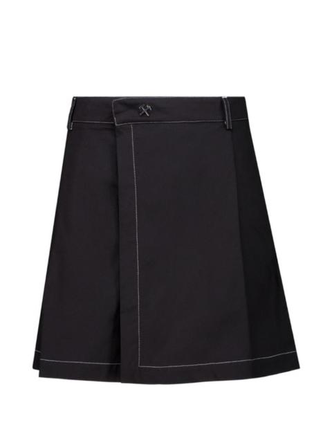 GmbH Qalbi stitch pocket shorts