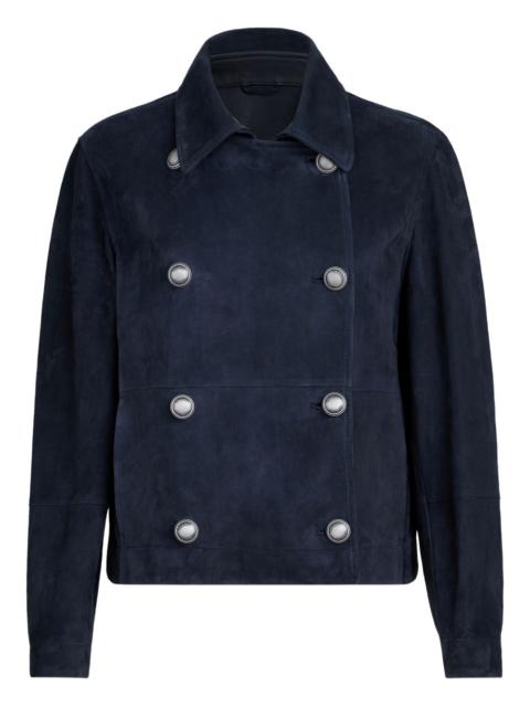 Brunello Cucinelli monili-detail double-breasted jacket