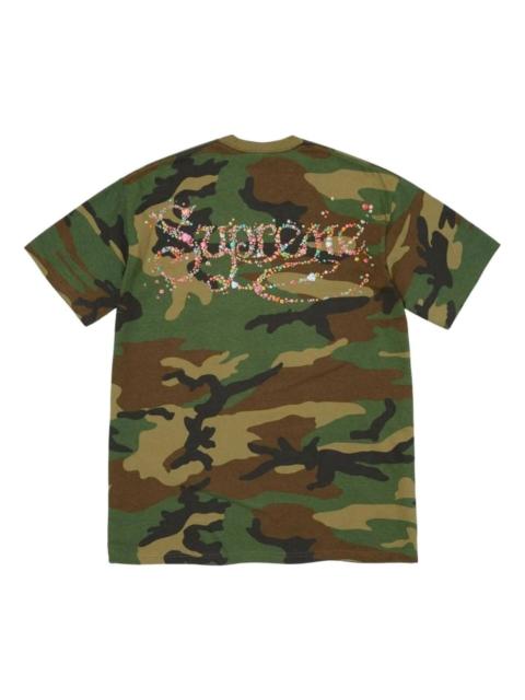 Supreme Supreme FW26 Gems T-Shirt 'Woodland Camo' SUP-FW26-005-WCMO