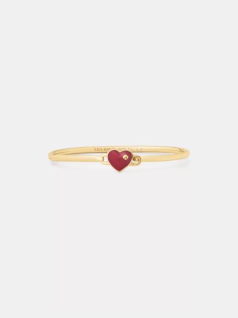 kate spade Heart And Spade Thin Bangle
