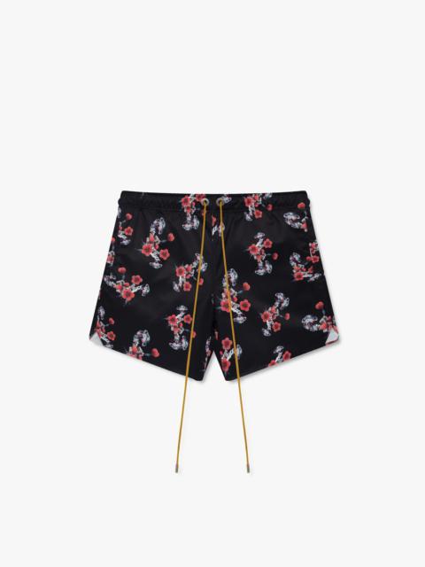 Rhude TURBO FLORAL SWIM TRUNKS