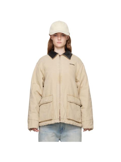 Beige Oxford Jacket