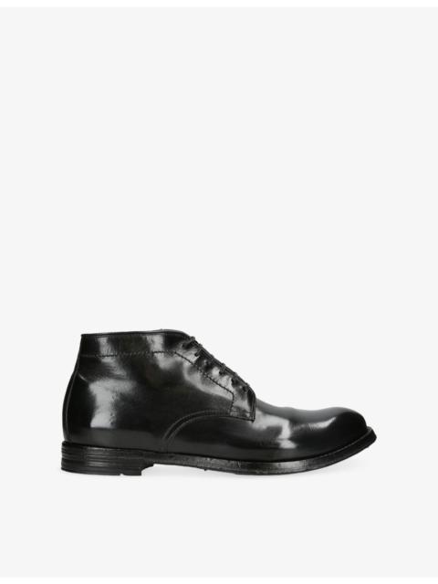 OFFICINE CREATIVE Anatomia Lace-Up Chukka Boots