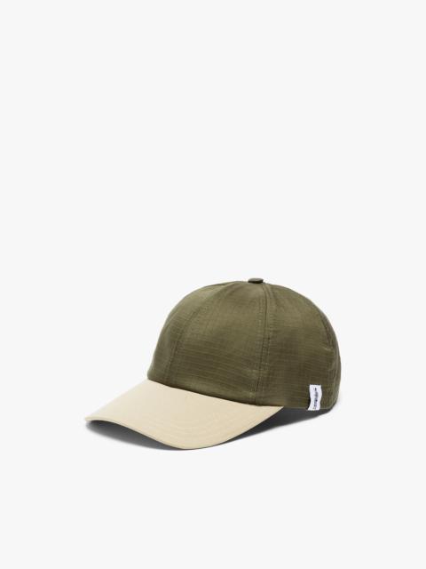 Mackintosh TIPPING KHAKI NYLON & RAINTEC BASEBALL CAP | ACC-HA04