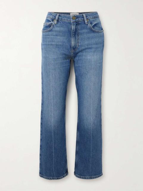 The '70s Crop high-rise bootcut jeans
