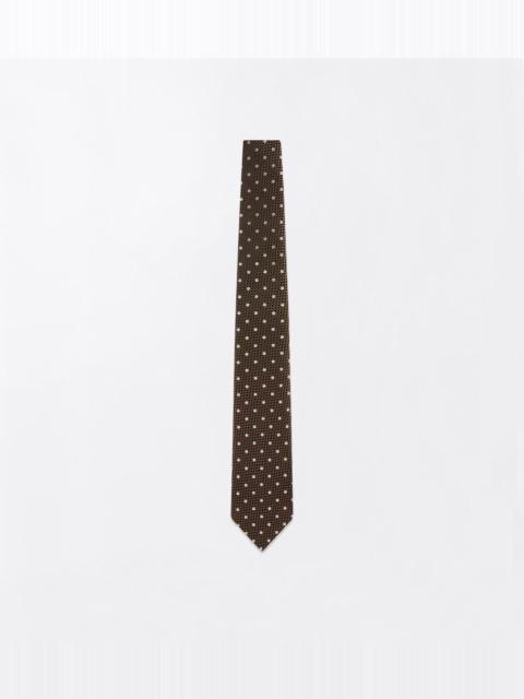 TOM FORD POLKA DOT JACQUARD TIE