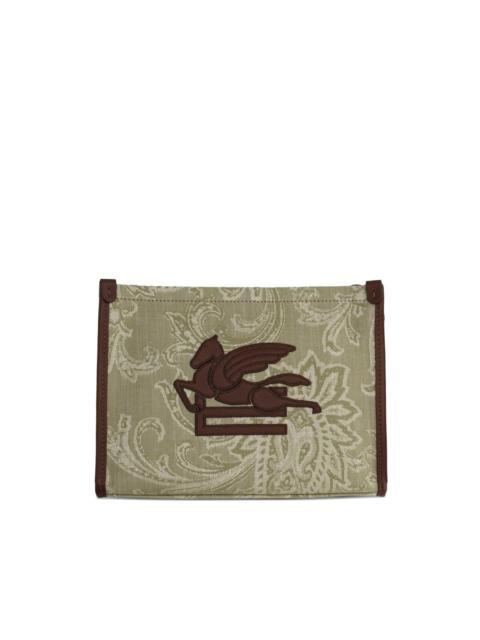 Etro paisley-print clutch bag