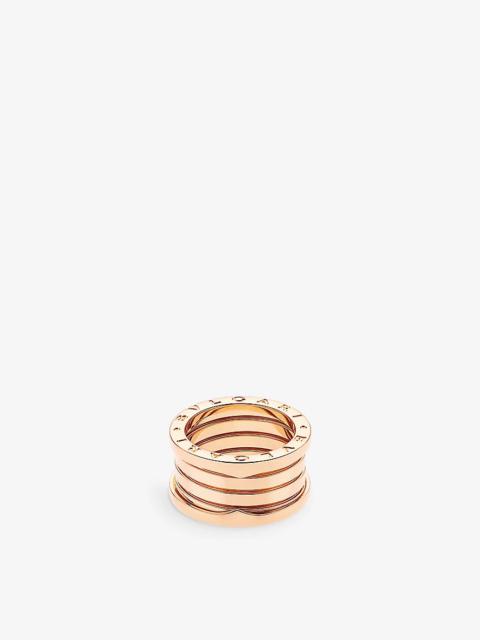 B.zero1 four-band 18ct rose-gold ring