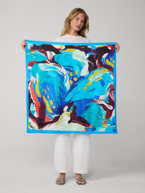 DIANE VON FURSTENBERG Flag Scarf