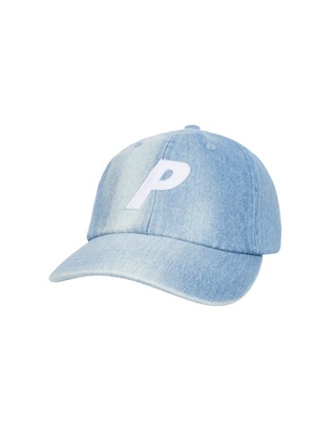 PALACE BLEACHED DENIM P 6-PANEL STONEWASH