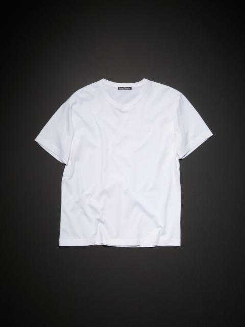Acne Studios Crew neck t-shirt- Regular fit - Optic White