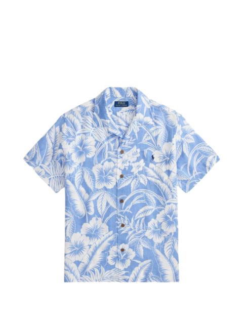 Polo Ralph Lauren floral-print pocket shirt
