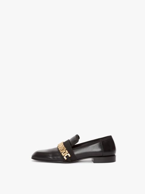 Victoria Beckham Mila Chain Loafer In Black