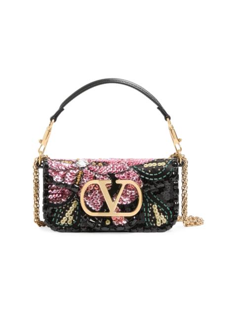 Valentino Women's Locò Small Embroidered Shoulder Bag - Multicolored