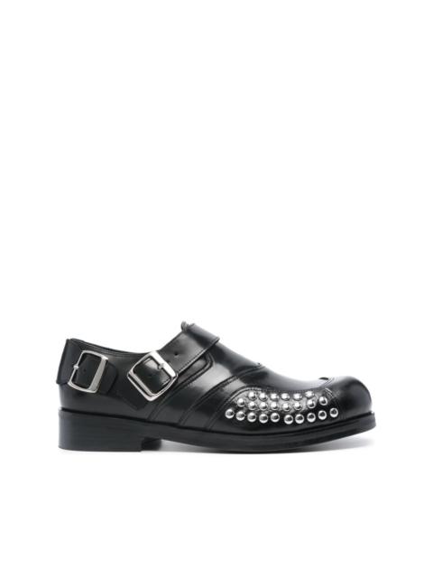 stud-embellished loafers