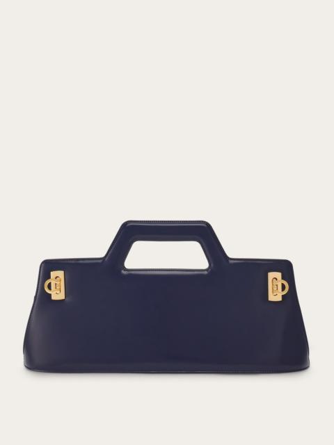 FERRAGAMO Wanda East-West top handle
