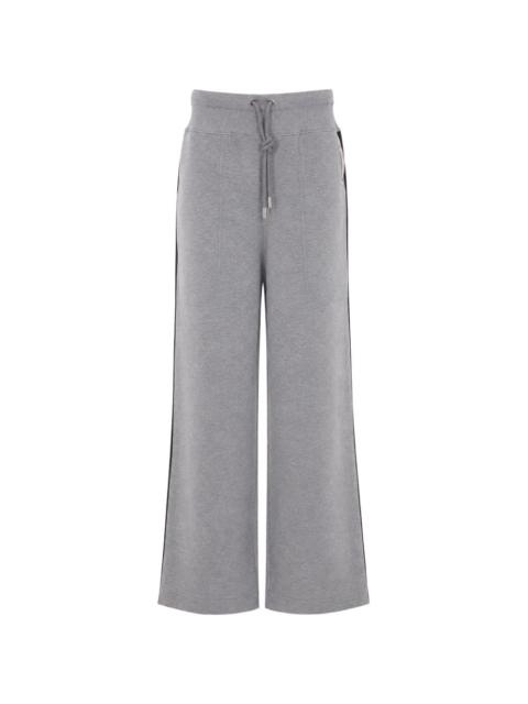 Lanvin wide jogging suit in double-faced jersey
