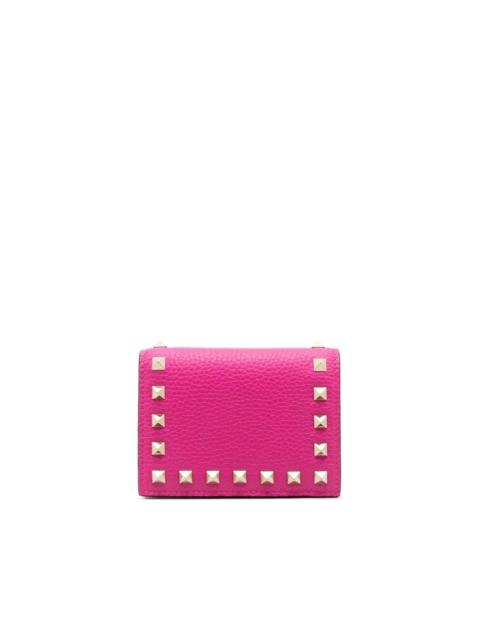 Valentino Rockstud compact wallet