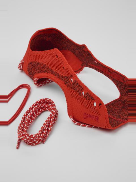 CAMPER Roku Uppers Red uppers (x2) for your right and left shoes.