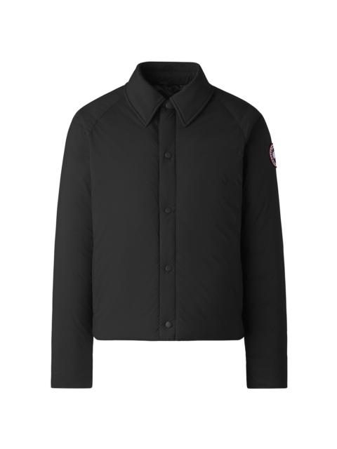 Canada Goose Men's Lodge Coach Nylon & Down Jacket - Black