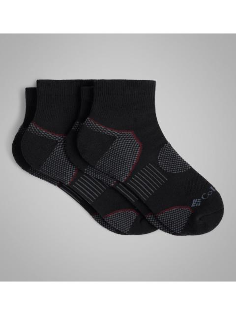 Columbia Men's Balance Point Walk Quarter Socks