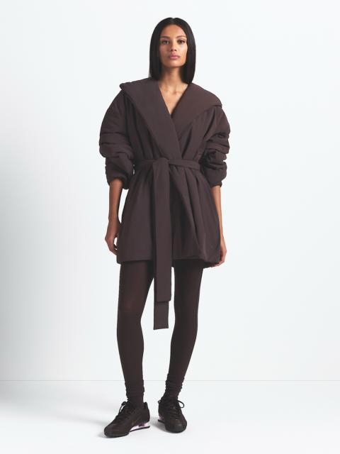 Nike NikeSKIMS Woven Nylon Women's Wrap Coat