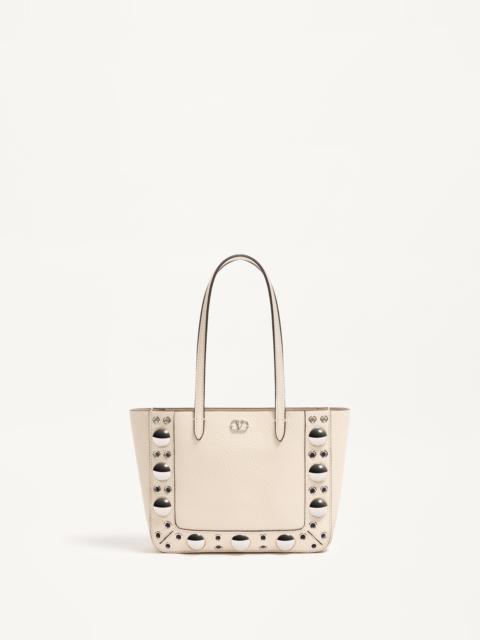 Valentino VALENTINO GARAVANI NELLCÔTE MINI SHOPPING BAG IN GRAINY CALFSKIN