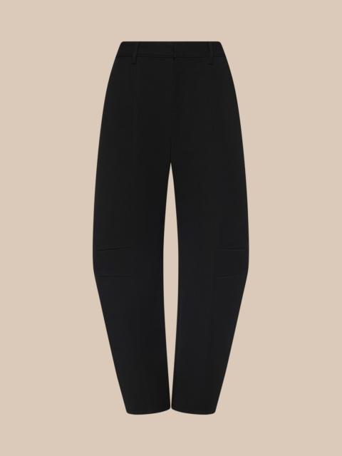 L'AGENCE Colby Barrel-Leg Trouser