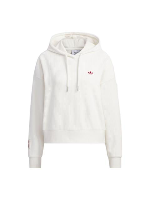 adidas (WMNS) adidas Originals Miffy CNY Pf Hoodies 'White' HY7283