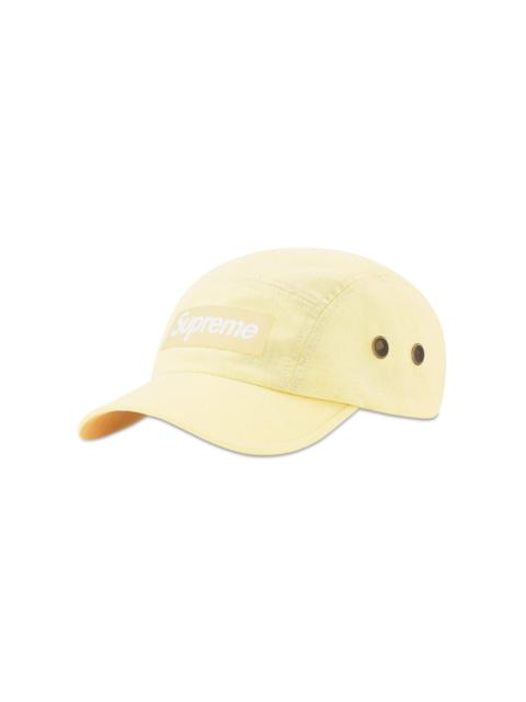 Supreme Brushed Cordura Camp Cap 'Pale Yellow'