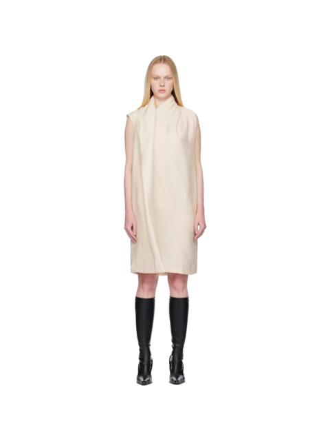 TOTEME Off-White Scarf Midi Dress