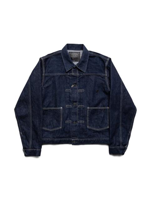 FULLCOUNT GFC2002 Classic Pleated Denim Jacket
