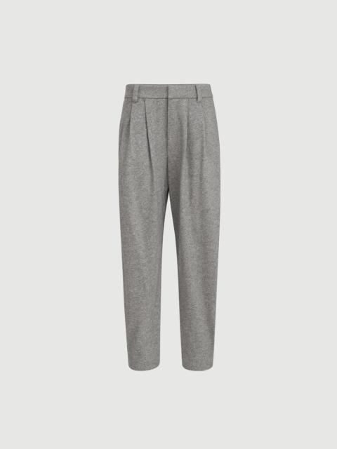Brunello Cucinelli Cashmere jersey tailored trousers