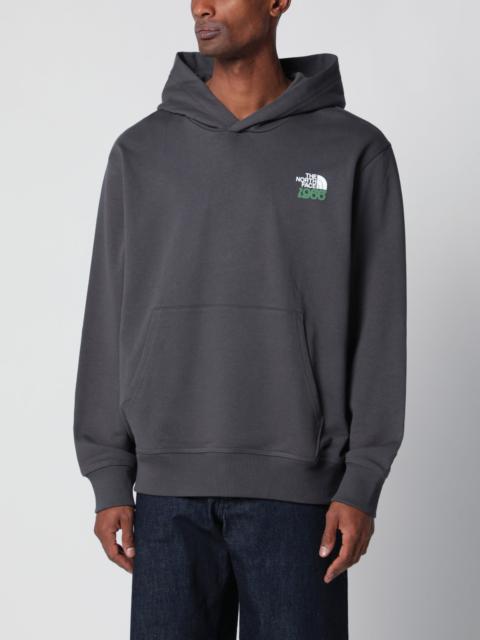 The North Face 1966 Motion Relaxed graphic cotton hoodie in grey