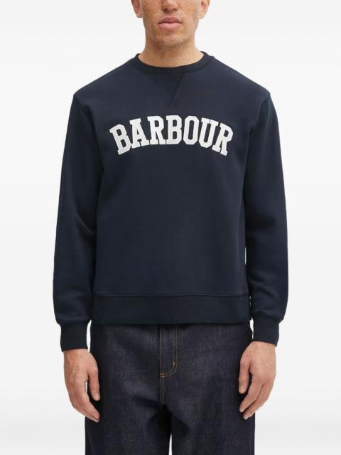 Barbour Northumberland logo crew-neck sweatshirt