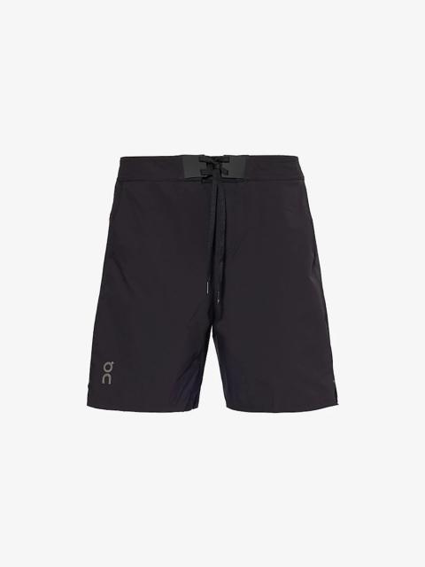 Performance Hybrid Straight-Leg Relaxed-Fit Woven Shorts