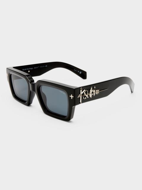 Ksubi THE KINGY SUNGLASSES BLACK