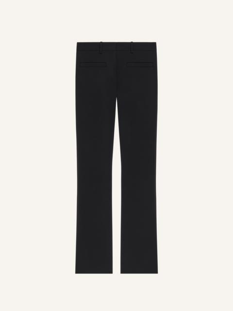 courrèges TAILORED HERITAGE BOOTCUT PANTS