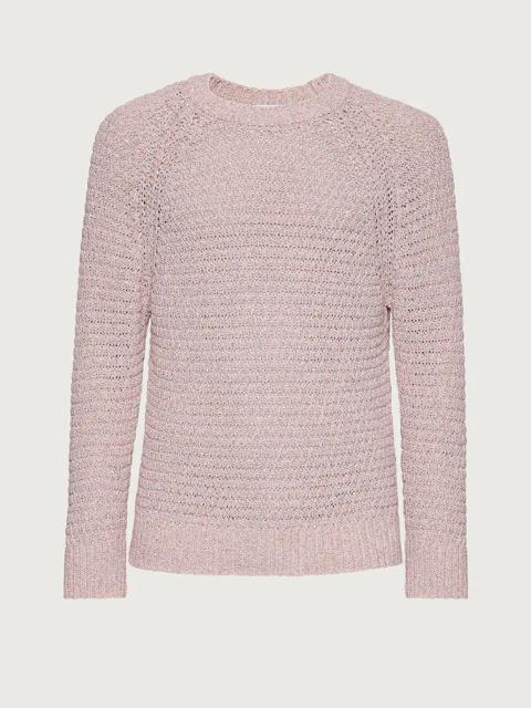 FERRAGAMO PATTERNED STITCH SWEATER