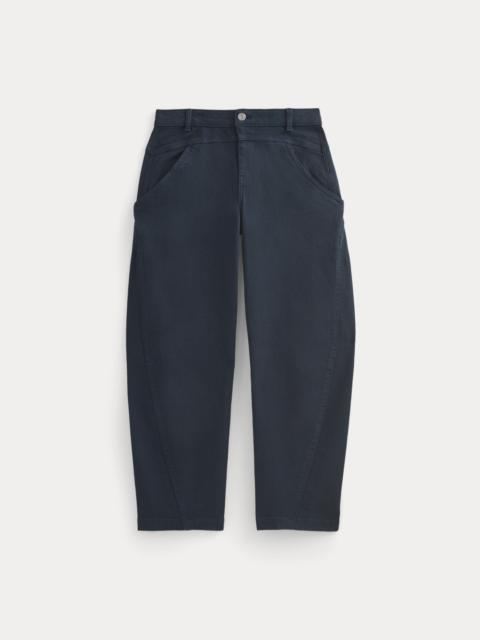 EVERLANE DOUBLE-STITCH BARREL PANT