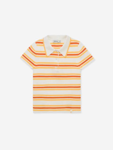 SIMKHAI LUKA KNIT POLO SHIRT