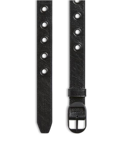 BALENCIAGA Women's Le Cagole Men Belt in Black