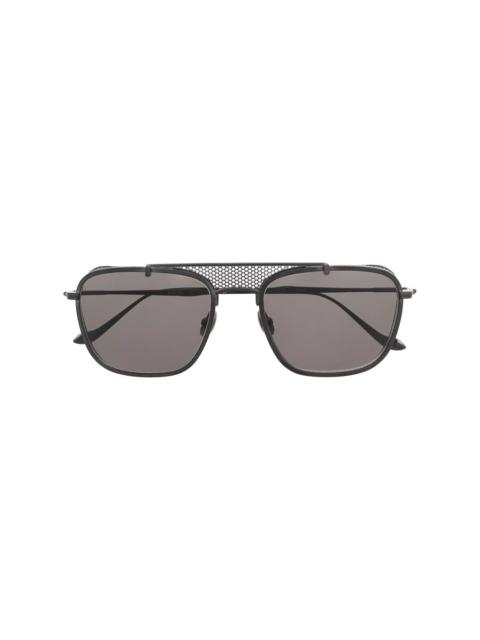MATSUDA panelled pilot-frame sunglasses