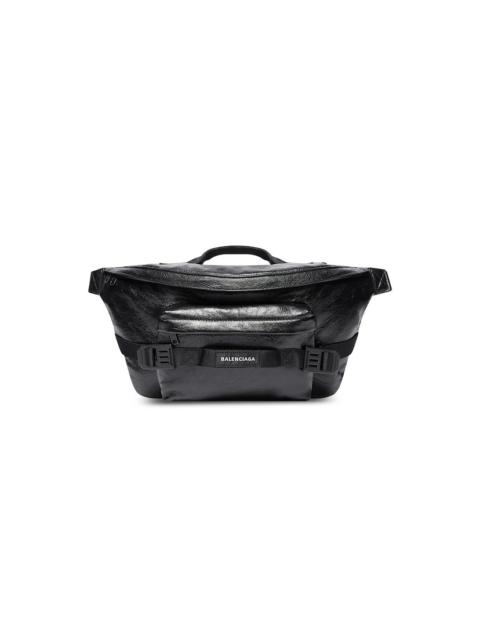 BALENCIAGA Men's Army Large Beltbag in Black