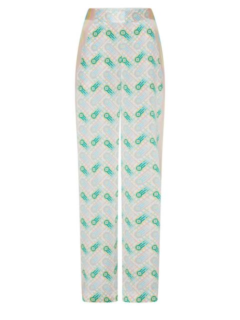 CASABLANCA Printed straight leg Trousers