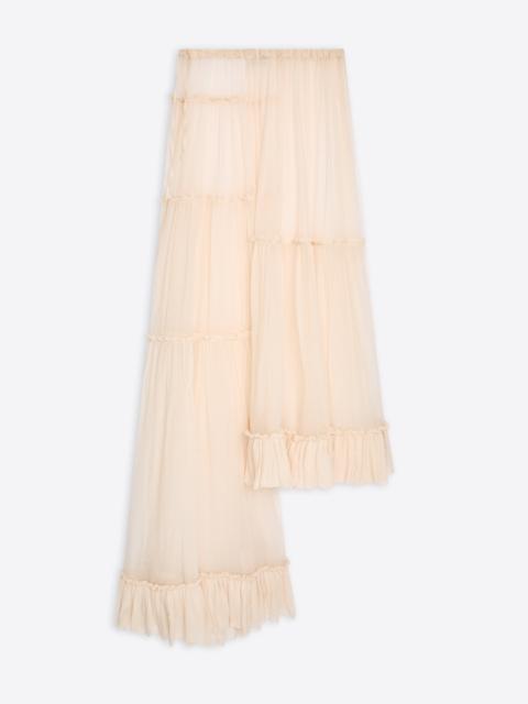 Dries Van Noten RUFFLED SILK SKIRT
