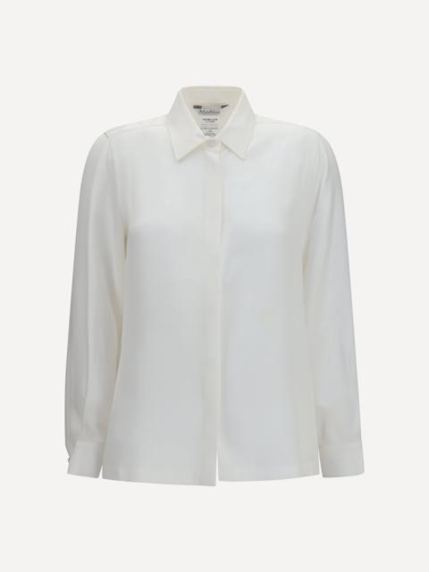 Max Mara Geranio crepe de chine Shirt