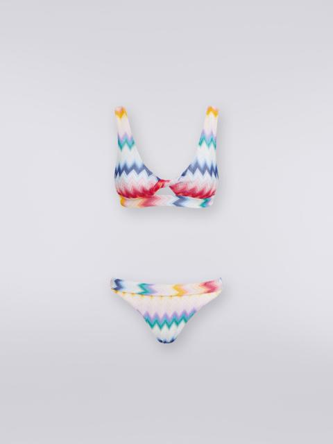 Missoni Bikini in zigzag viscose with lurex